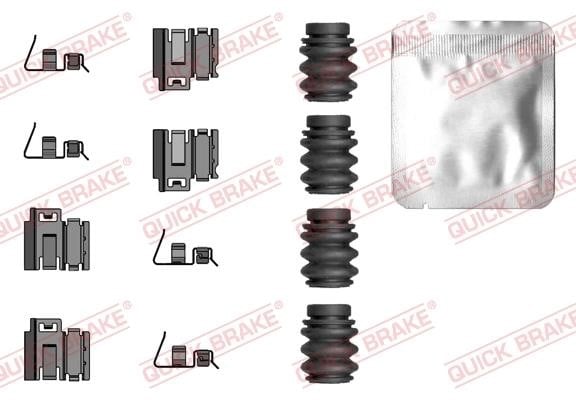 Quick brake 109-0119 Комплект монтажний гальмівних колодок 1090119: Купити в Україні - Добра ціна на EXIST.UA!
