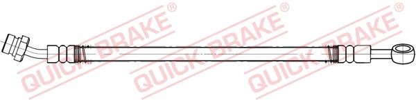 Quick brake 50.512 Гальмівний шланг 50512: Купити в Україні - Добра ціна на EXIST.UA!