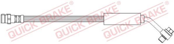 Quick brake 50.312X Гальмівний шланг 50312X: Купити в Україні - Добра ціна на EXIST.UA!