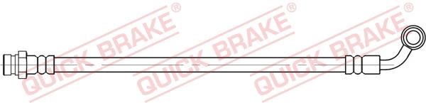 Quick brake 58.011 Гальмівний шланг 58011: Купити в Україні - Добра ціна на EXIST.UA!