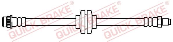 Quick brake 32.135 Гальмівний шланг 32135: Купити в Україні - Добра ціна на EXIST.UA!