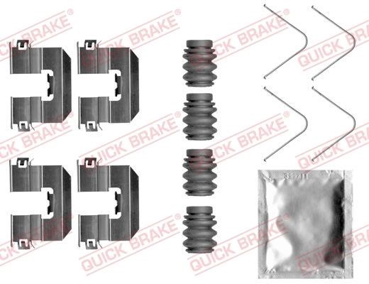 Quick brake 109-0058 Комплект монтажний гальмівних колодок 1090058: Купити в Україні - Добра ціна на EXIST.UA!