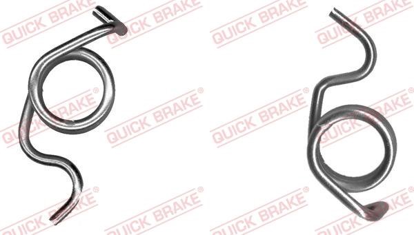 Quick brake 113-0515 Комплектуючі гальмівних колодок 1130515: Купити в Україні - Добра ціна на EXIST.UA!