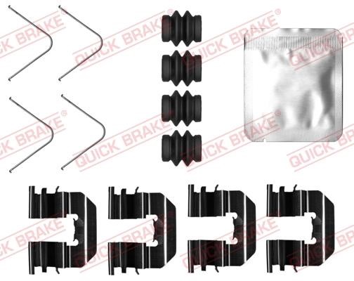 Quick brake 109-0073 Комплект монтажний гальмівних колодок 1090073: Купити в Україні - Добра ціна на EXIST.UA!