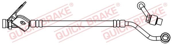 Quick brake 58.014X Шланг гальмівний 58014X: Купити в Україні - Добра ціна на EXIST.UA!