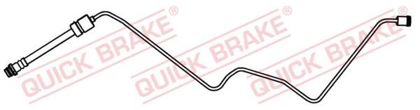 Quick brake 96.015 Гальмівний шланг 96015: Купити в Україні - Добра ціна на EXIST.UA!