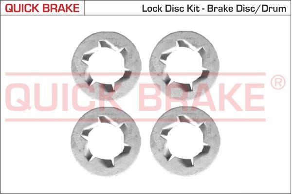 Quick brake 11673K Гвинт, гальмівний диск 11673K: Купити в Україні - Добра ціна на EXIST.UA!