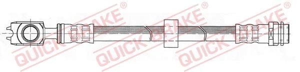 Quick brake 50.104 Гальмівний шланг 50104: Купити в Україні - Добра ціна на EXIST.UA!
