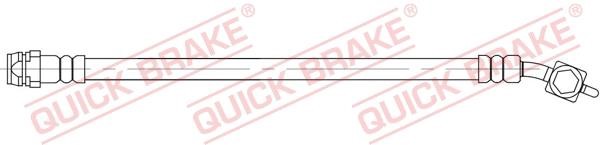 Quick brake 58.006X Гальмівний шланг 58006X: Купити в Україні - Добра ціна на EXIST.UA!