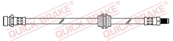 Quick brake 32.118 Гальмівний шланг 32118: Купити в Україні - Добра ціна на EXIST.UA!