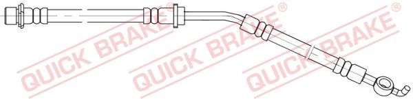 Quick brake 58.865 Гальмівний шланг 58865: Купити в Україні - Добра ціна на EXIST.UA!