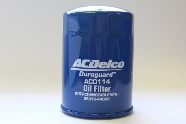 AC Delco AC0114 Фільтр масляний AC0114: Купити в Україні - Добра ціна на EXIST.UA!