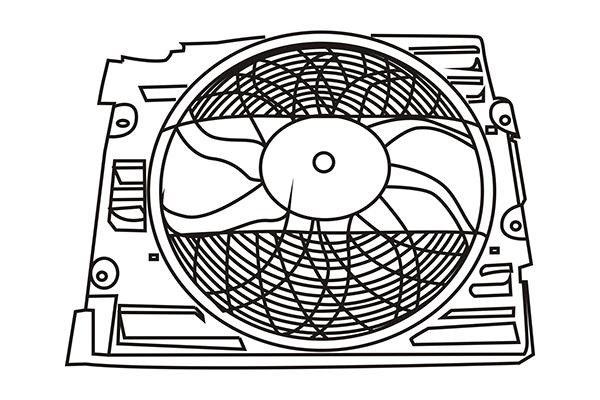 WXQP 250093 Вентилятор радіатора охолодження 250093: Купити в Україні - Добра ціна на EXIST.UA!