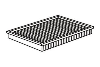 WXQP 111655 Повітряний фільтр 111655: Приваблива ціна - Купити в Україні на EXIST.UA!