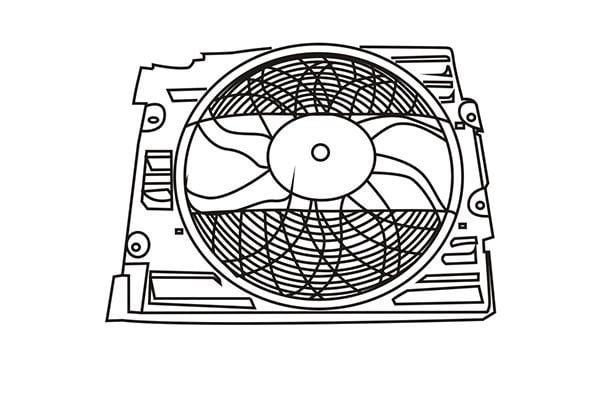 WXQP 250207 Вентилятор радіатора охолодження 250207: Приваблива ціна - Купити в Україні на EXIST.UA!