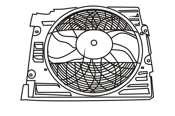 WXQP 250091 Вентилятор радіатора охолодження 250091: Купити в Україні - Добра ціна на EXIST.UA!