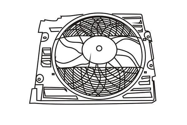 WXQP 250089 Вентилятор радіатора охолодження 250089: Приваблива ціна - Купити в Україні на EXIST.UA!