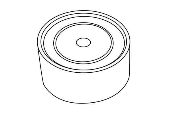 WXQP 310857 Ролик ременя ГРМ 310857: Купити в Україні - Добра ціна на EXIST.UA!