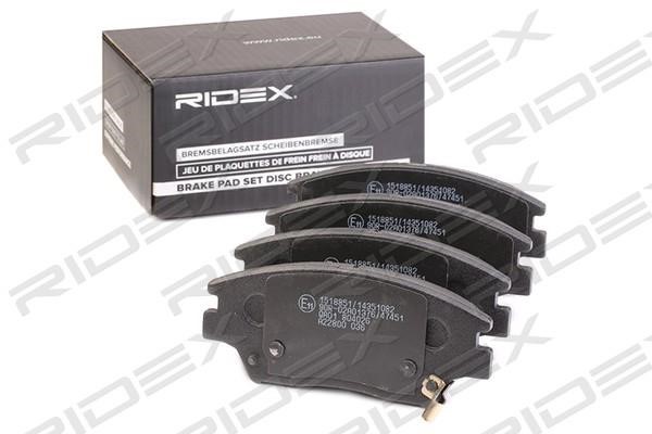 Ridex 402B1329 Гальмівні колодки, комплект 402B1329: Купити в Україні - Добра ціна на EXIST.UA!