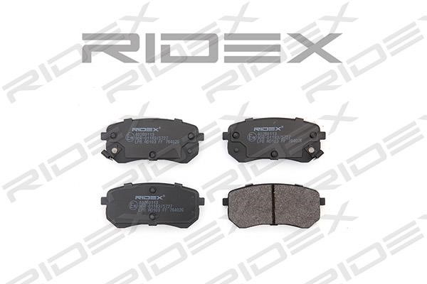 Ridex 402B0113 Гальмівні колодки, комплект 402B0113: Купити в Україні - Добра ціна на EXIST.UA!