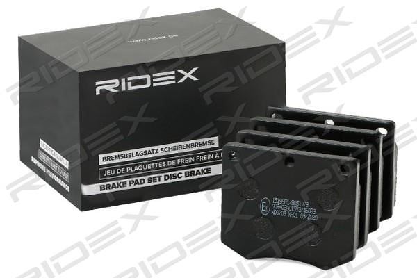 Ridex 402B0927 Гальмівні колодки, комплект 402B0927: Купити в Україні - Добра ціна на EXIST.UA!