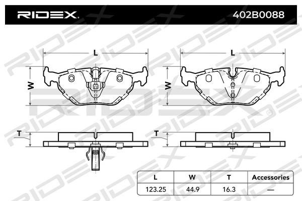 Купити Ridex 402B0088 – суперціна на EXIST.UA!