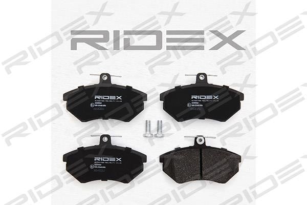 Ridex 402B0043 Гальмівні колодки, комплект 402B0043: Купити в Україні - Добра ціна на EXIST.UA!