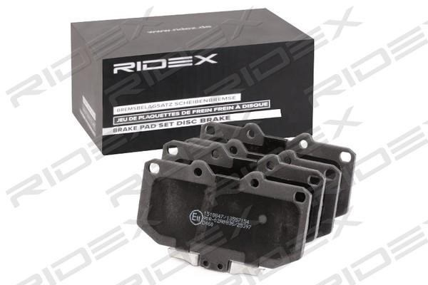 Ridex 402B1281 Гальмівні колодки, комплект 402B1281: Купити в Україні - Добра ціна на EXIST.UA!