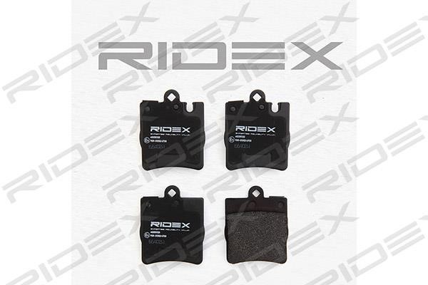 Ridex 402B0120 Гальмівні колодки, комплект 402B0120: Купити в Україні - Добра ціна на EXIST.UA!