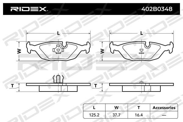 Купити Ridex 402B0348 – суперціна на EXIST.UA!