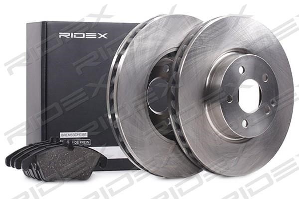 Ridex 3405B0248 Диски гальмівні з колодками передні вентильовані, комплект 3405B0248: Приваблива ціна - Купити в Україні на EXIST.UA!