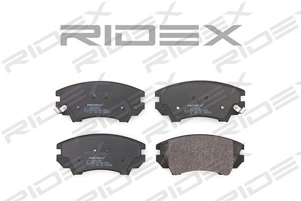 Ridex 402B0296 Гальмівні колодки, комплект 402B0296: Приваблива ціна - Купити в Україні на EXIST.UA!