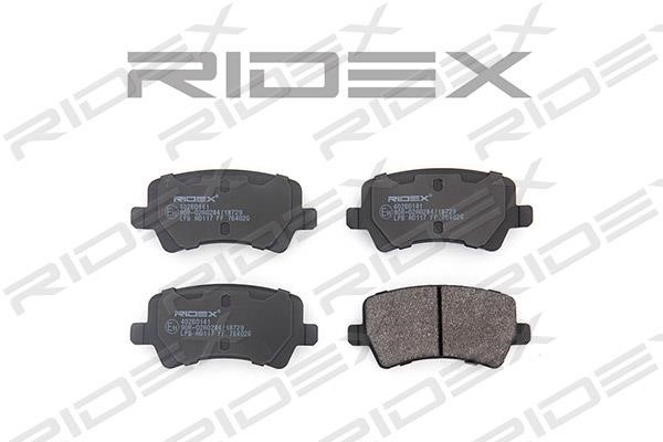 Ridex 402B0141 Гальмівні колодки, комплект 402B0141: Купити в Україні - Добра ціна на EXIST.UA!