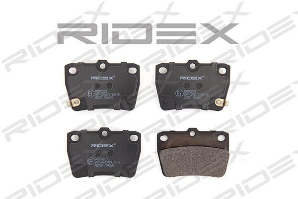 Ridex 402B0223 Гальмівні колодки, комплект 402B0223: Купити в Україні - Добра ціна на EXIST.UA!