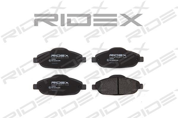 Ridex 402B0202 Гальмівні колодки, комплект 402B0202: Купити в Україні - Добра ціна на EXIST.UA!