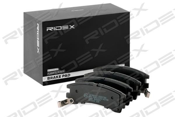 Ridex 402B1224 Гальмівні колодки, комплект 402B1224: Приваблива ціна - Купити в Україні на EXIST.UA!