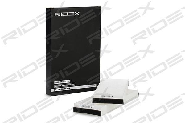 Ridex 424I0038 Фільтр салону 424I0038: Приваблива ціна - Купити в Україні на EXIST.UA!
