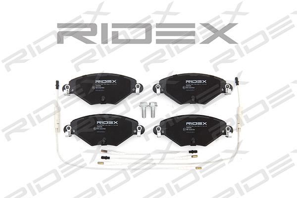 Ridex 402B0206 Гальмівні колодки, комплект 402B0206: Приваблива ціна - Купити в Україні на EXIST.UA!