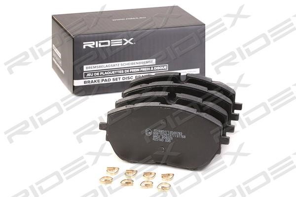 Ridex 402B1202 Гальмівні колодки, комплект 402B1202: Купити в Україні - Добра ціна на EXIST.UA!