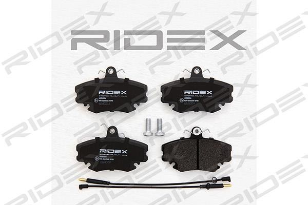 Ridex 402B0036 Гальмівні колодки, комплект 402B0036: Купити в Україні - Добра ціна на EXIST.UA!