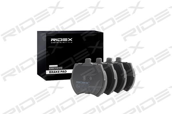 Ridex 402B0672 Гальмівні колодки, комплект 402B0672: Купити в Україні - Добра ціна на EXIST.UA!