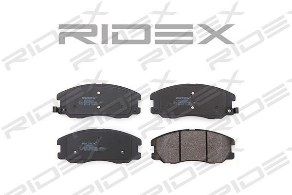 Ridex 402B0209 Гальмівні колодки, комплект 402B0209: Купити в Україні - Добра ціна на EXIST.UA!