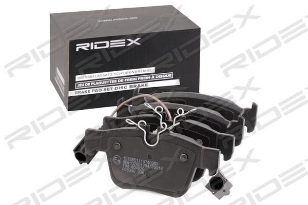 Ridex 402B1339 Гальмівні колодки, комплект 402B1339: Купити в Україні - Добра ціна на EXIST.UA!