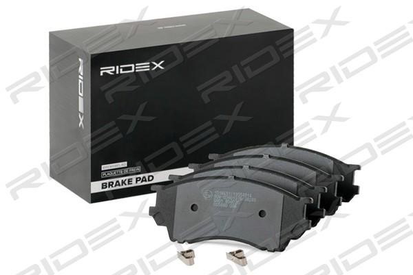 Ridex 402B1250 Гальмівні колодки, комплект 402B1250: Купити в Україні - Добра ціна на EXIST.UA!