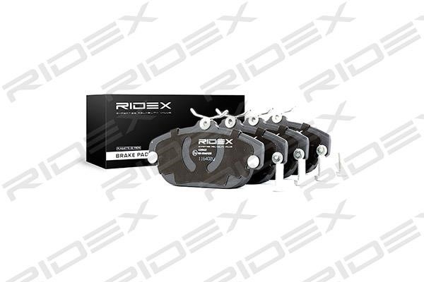Ridex 402B0422 Гальмівні колодки, комплект 402B0422: Купити в Україні - Добра ціна на EXIST.UA!