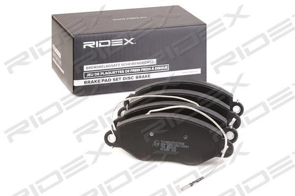 Ridex 402B1040 Гальмівні колодки, комплект 402B1040: Купити в Україні - Добра ціна на EXIST.UA!