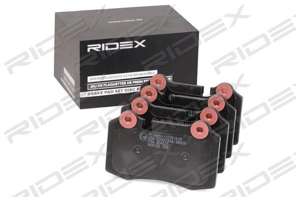 Ridex 402B1140 Гальмівні колодки, комплект 402B1140: Купити в Україні - Добра ціна на EXIST.UA!