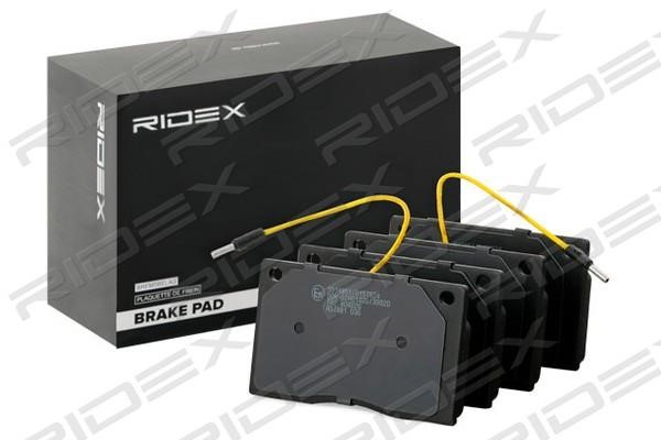 Ridex 402B1001 Гальмівні колодки, комплект 402B1001: Купити в Україні - Добра ціна на EXIST.UA!