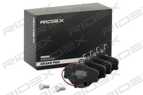 Ridex 402B0762 Гальмівні колодки, комплект 402B0762: Купити в Україні - Добра ціна на EXIST.UA!
