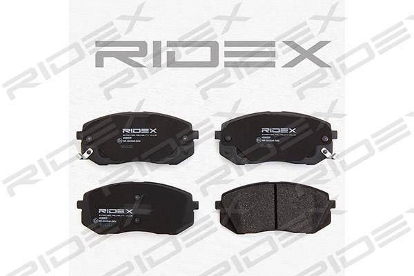 Ridex 402B0039 Гальмівні колодки, комплект 402B0039: Купити в Україні - Добра ціна на EXIST.UA!
